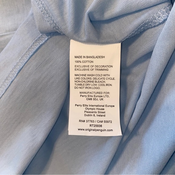 Original Penguin 100% cotton T-shirt - Picture 4 of 5